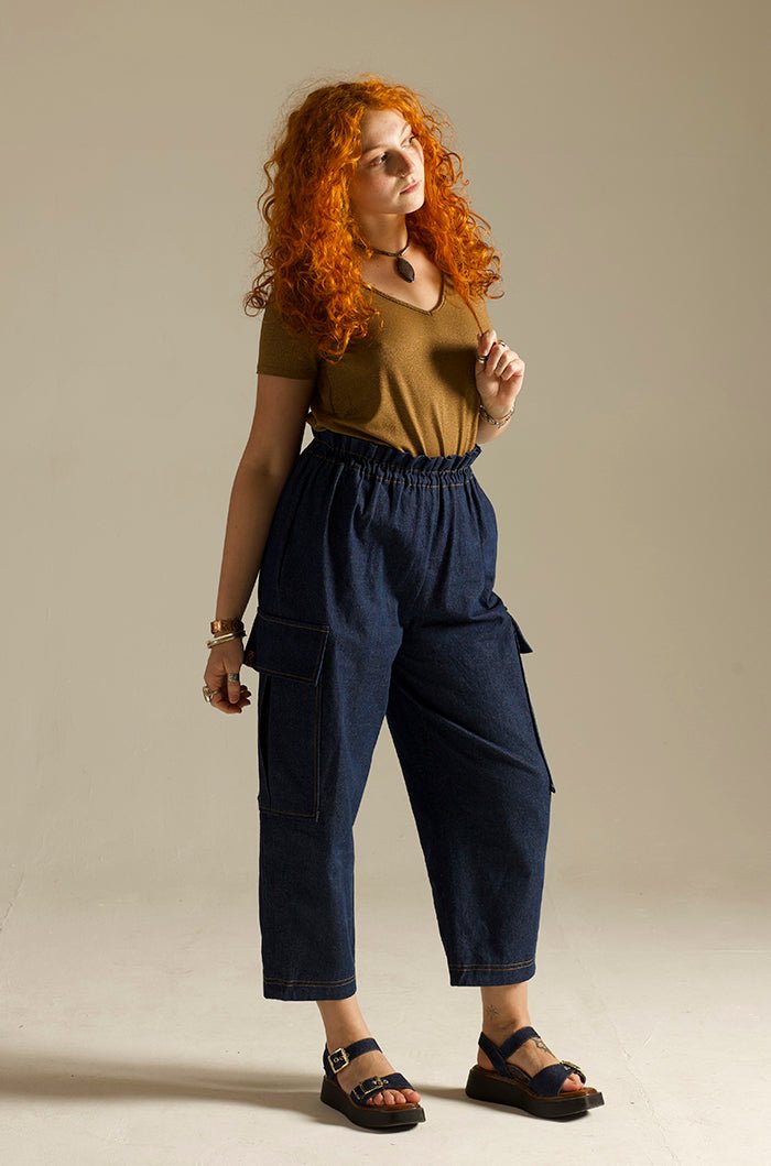 Tyto Pants - Paper Sewing Pattern - Sew Different - Simplifi Fabric