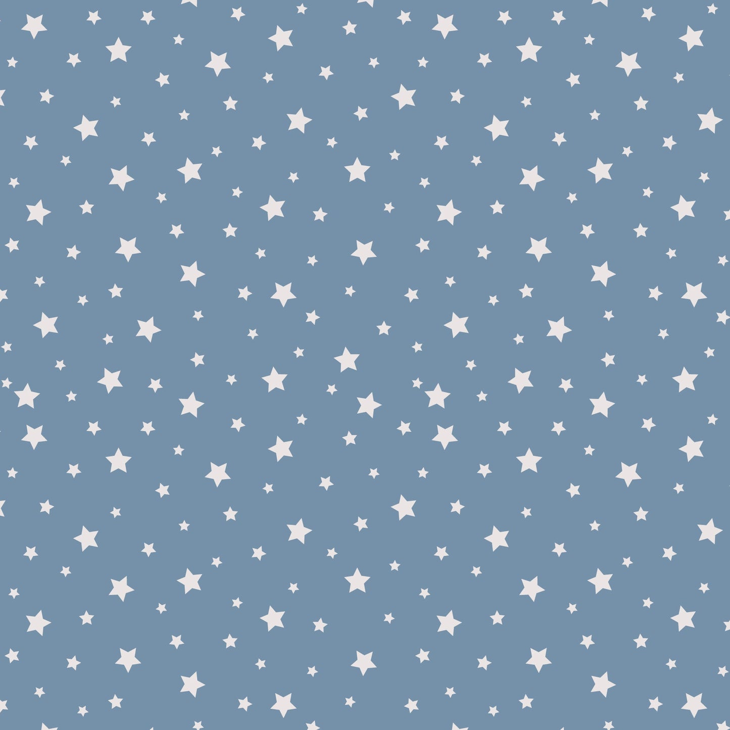 Under The Same Stars - Blue - Backwoods and Boots - Softly Studio - Cloud 9 Fabrics - Poplin - Simplifi Fabric