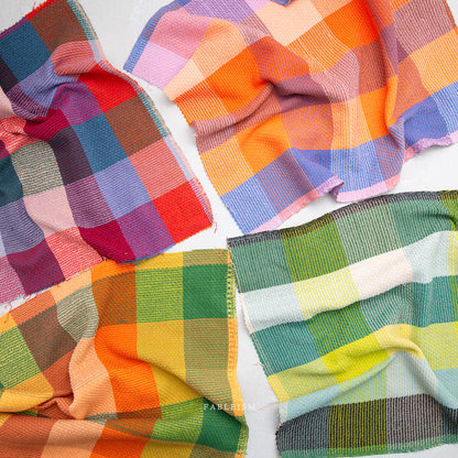 Waffle Happy Checkers - Limon - Fine & Dandy - Fableism Supply Co.