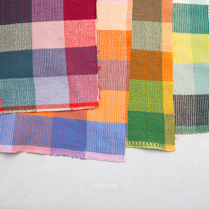 Waffle Happy Checkers - Limon - Fine & Dandy - Fableism Supply Co.