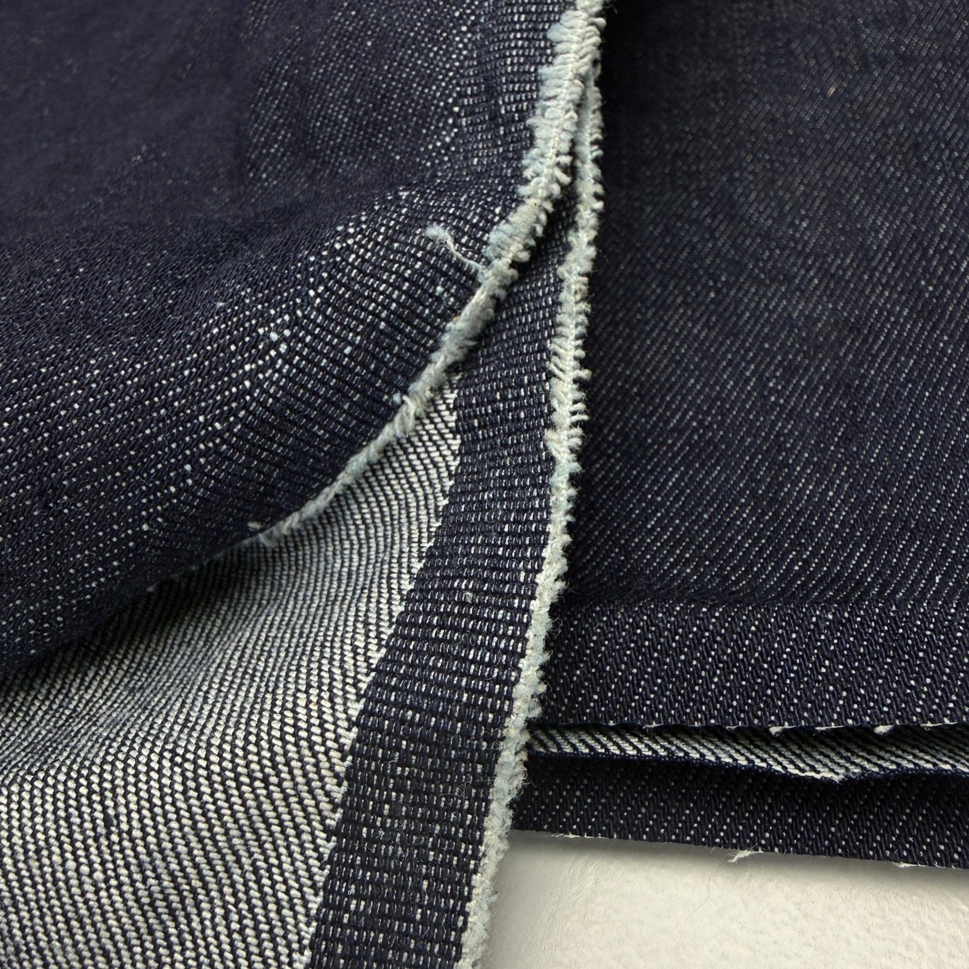 Washed 10 oz. Denim - Dark Denim - Simplifi Fabric