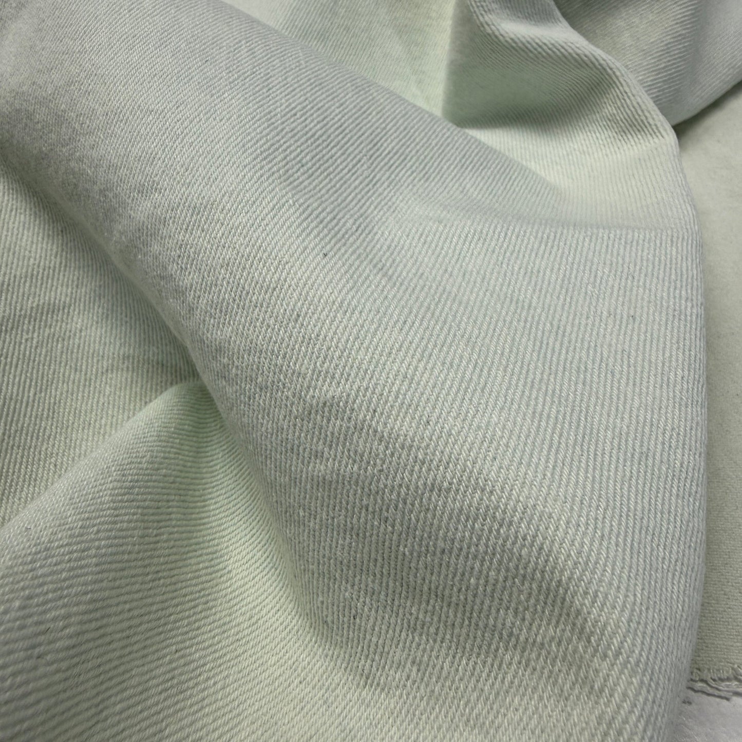 Washed 10 oz. Denim - Frosted Mint - Simplifi Fabric