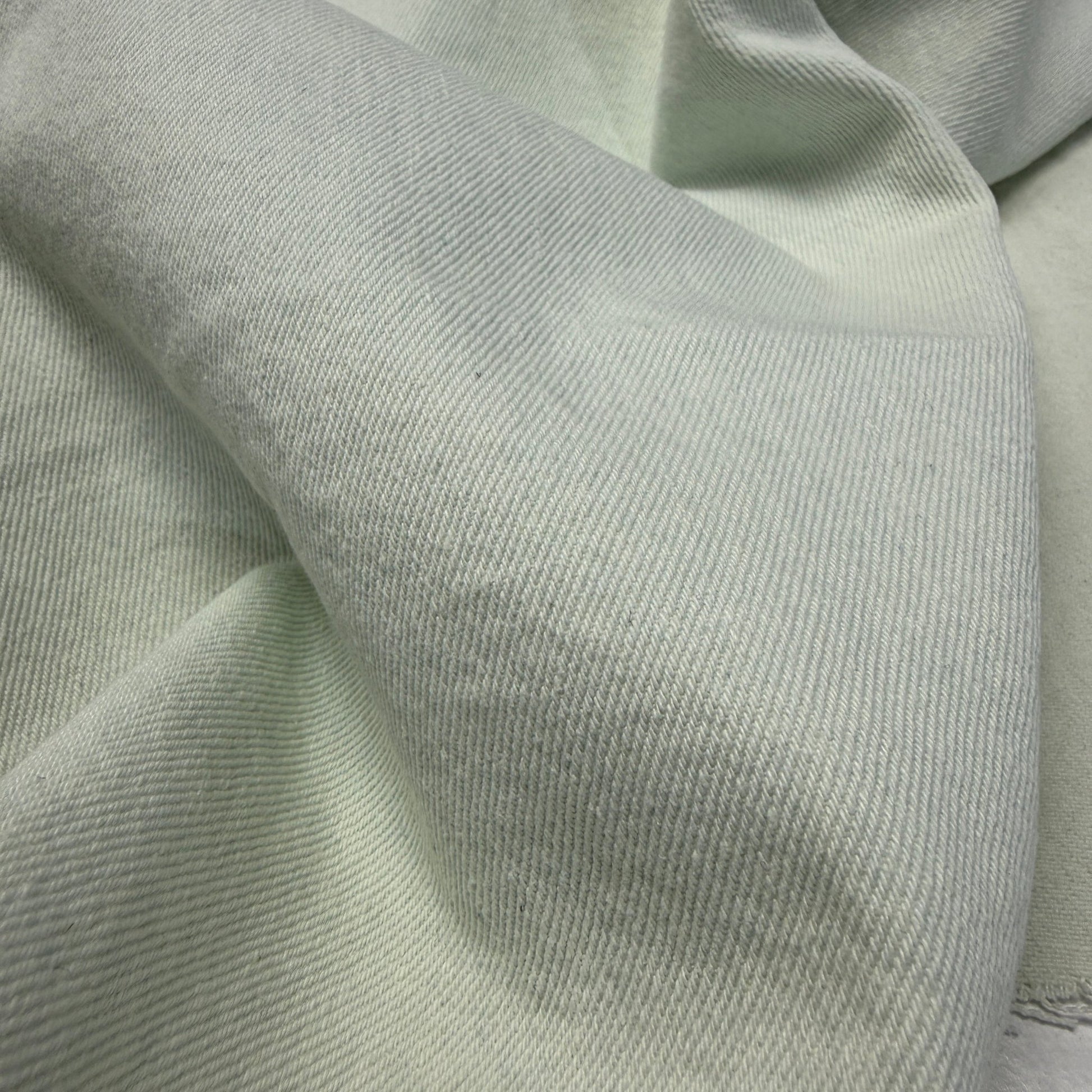 Washed 10 oz. Denim - Frosted Mint - Simplifi Fabric