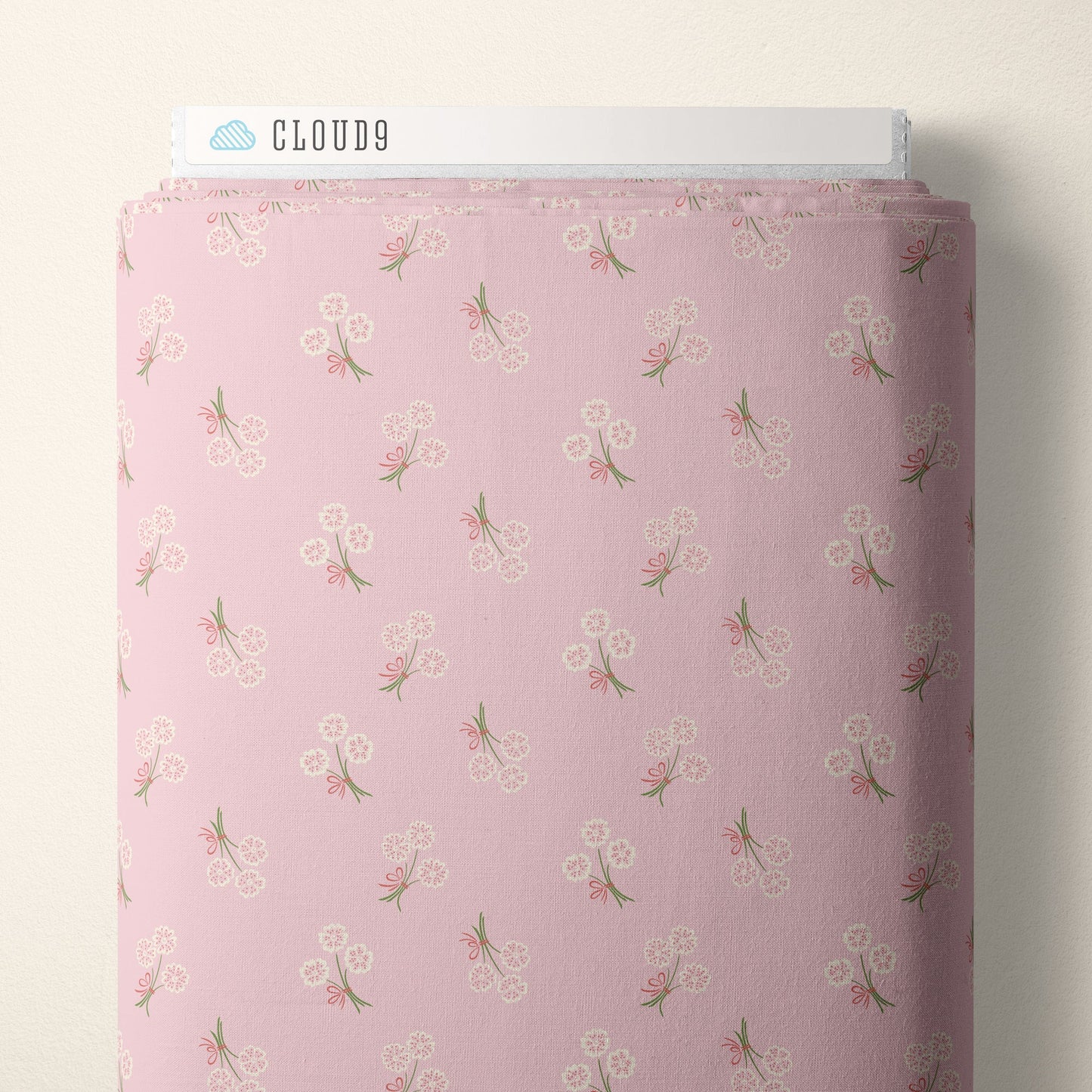 Whimsy Keepsake - Pink - Summer Garden - House Of Haricot - Cloud 9 Fabrics - Poplin - Simplifi Fabric