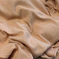 Whispering Lines/Diamonds Pointelle Knit Fabric - Organic Cotton - Soft Apricot - Simplifi Fabric