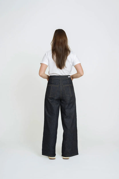 Wide - Leg Jeans Unisex Pattern - The Assembly Line - Simplifi Fabric