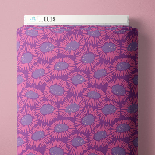 Wild Daisies - Wonder Jungle - Pip & Lo - Cloud 9 Fabrics - Poplin - Simplifi Fabric