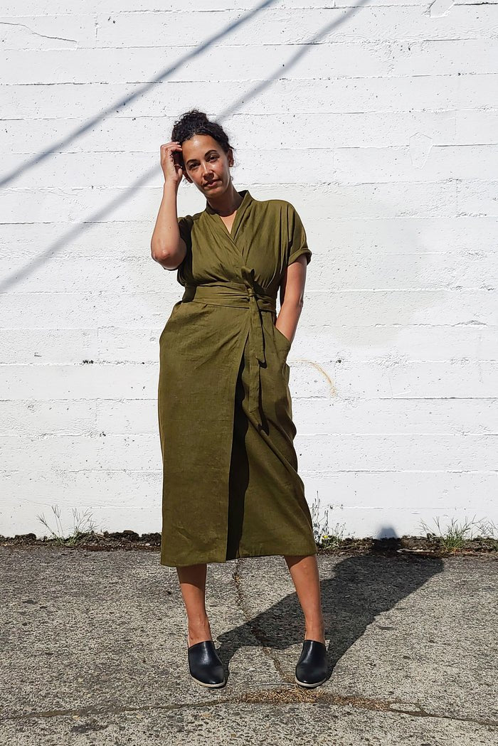 Wildwood Wrap Dress Sewing Pattern
