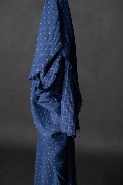 Yoku Blue Double Gauze Cotton - Merchant & Mills - Simplifi Fabric