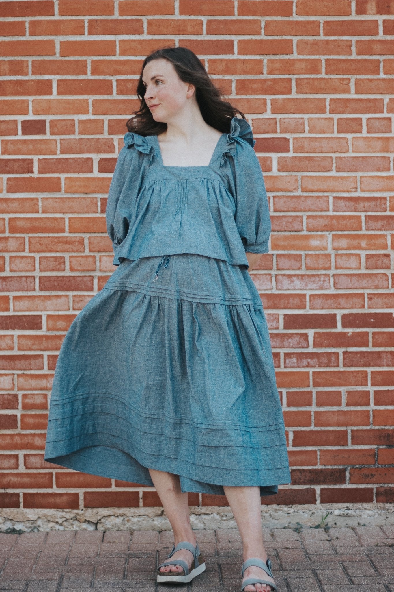 ZAMORA Midi Skirt PDF Sewing Pattern - Madswick - Simplifi Fabric