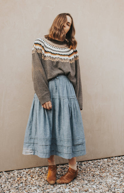 ZAMORA Midi Skirt PDF Sewing Pattern - Madswick - Simplifi Fabric