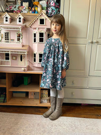 Zara Smock Dress - Kids Paper Sewing Pattern - Two Stitches Patterns