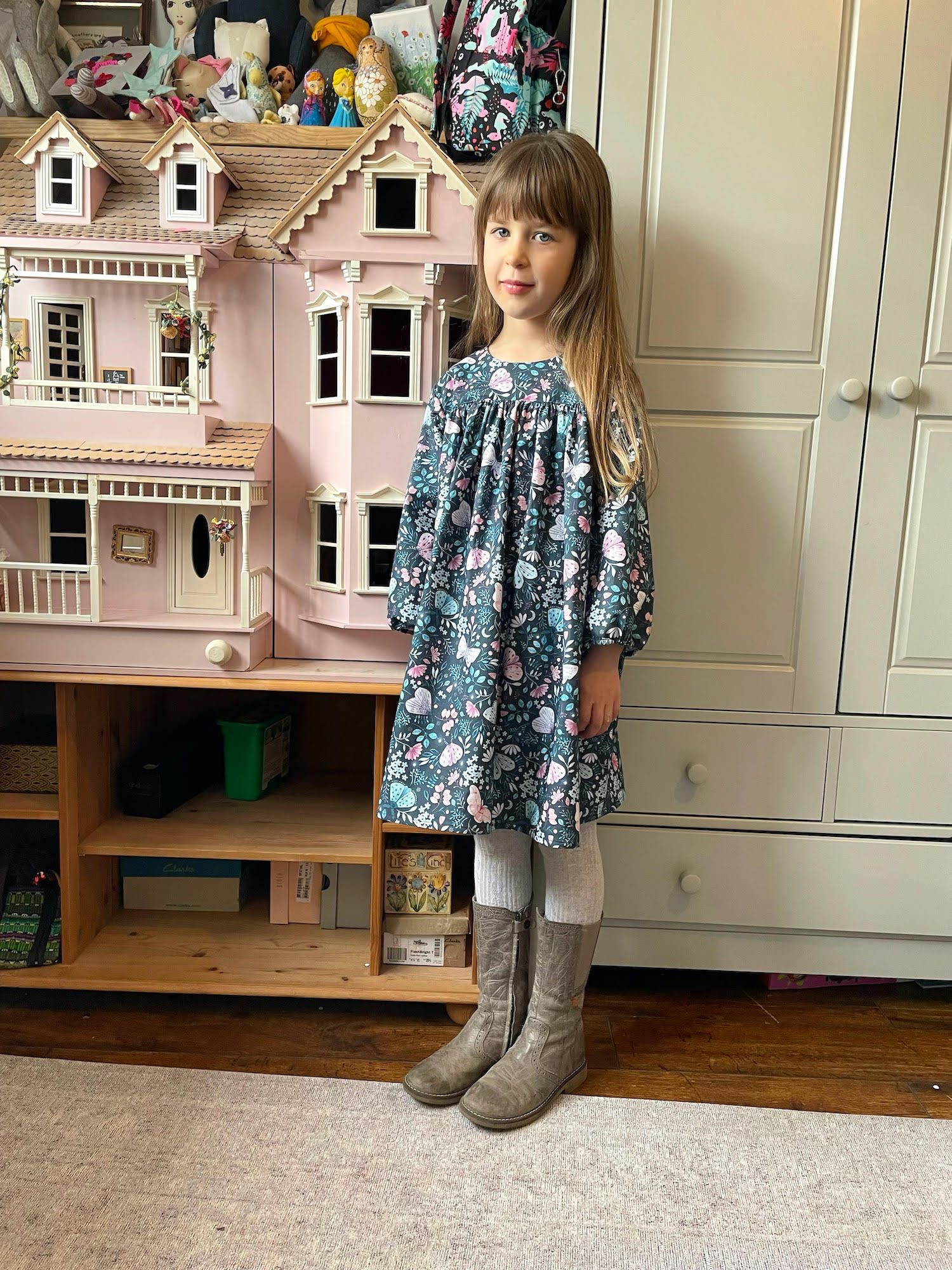 Kids Smock Dress Sewing Pattern – Simplifi Fabric Kids Smock Dress Sewing Pattern – Simplifi Fabric