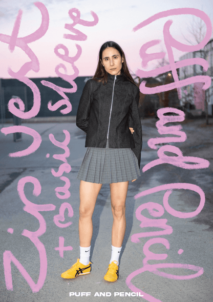 Zip Vest + Basic Sleeves - Paper Sewing Pattern - Puff And Pencil - Simplifi Fabric