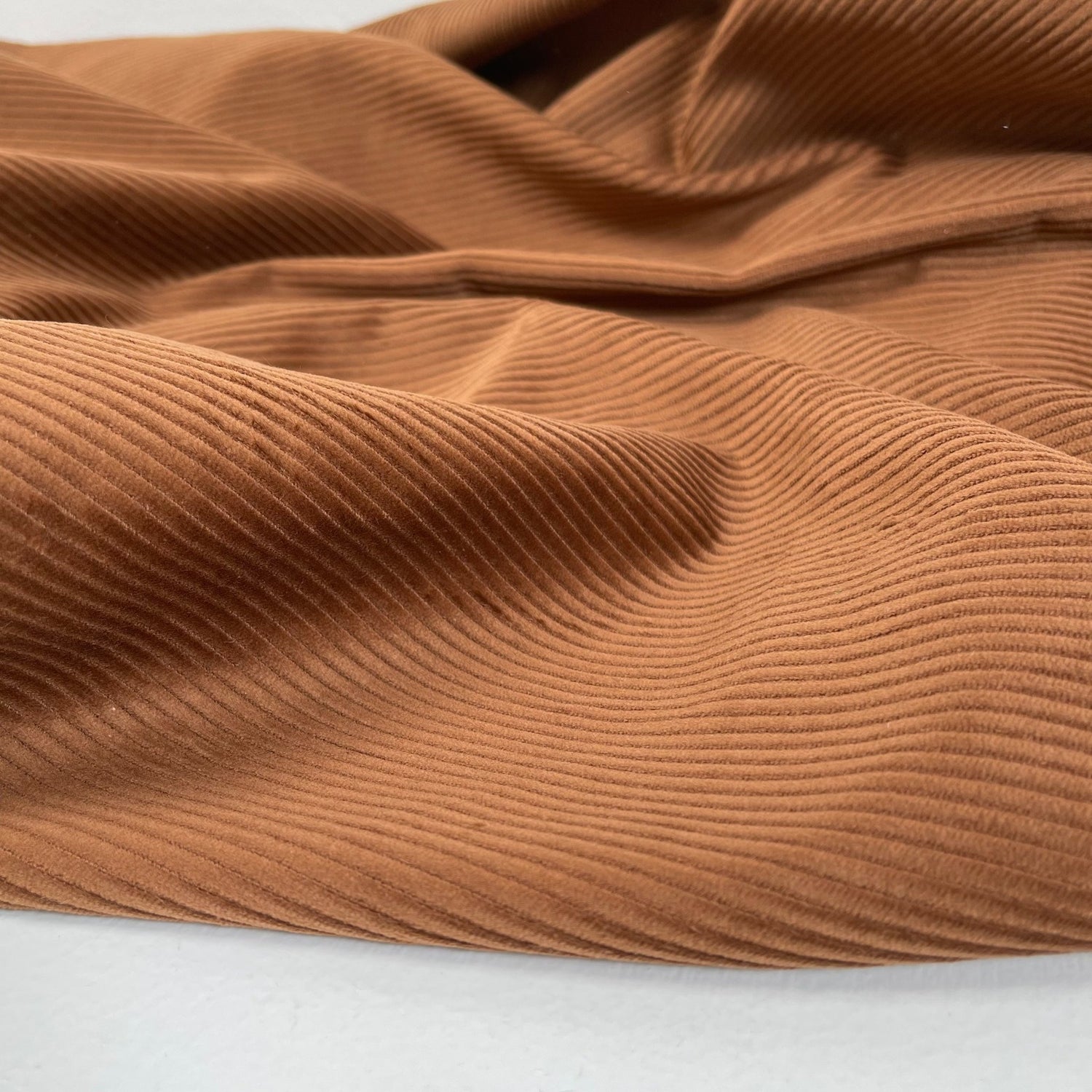 100% Organic Cotton Corduroy - 8 Wale - Pecan - Simplifi Fabric