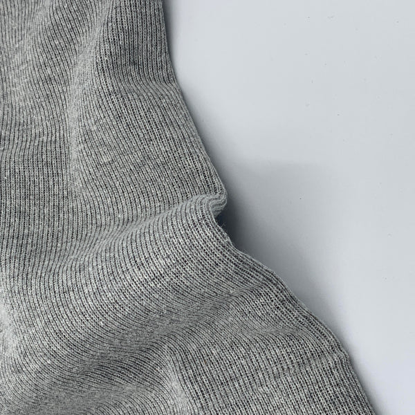 Heavy Off-White Organic Cotton Rib Knit Fabric - Grown in the USA - 54 –  Nature's Fabrics