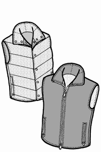 Women’s Santiam Reversible Vest Pattern - 101 - The Green Pepper Patterns