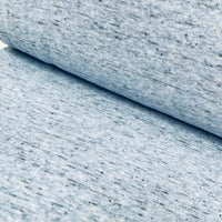 Cotton Jersey MELANGE - European Import - Oeko-Tex® - Blue
