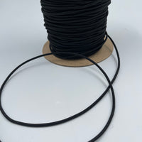 1/8" Shock Cord - Black - By The Yard/36"