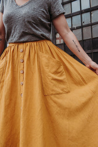 Estuary Skirt Paper Pattern - Sew Liberated