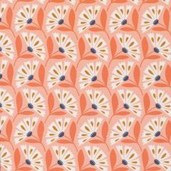 Daisy - Floral Deco - Elizabeth Olwen - Rayon - Cloud 9 Fabrics