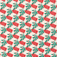 Happy Holidays - Christmas Past - Lori Rudolph - Organic Cotton Poplin - Cloud 9 Fabrics