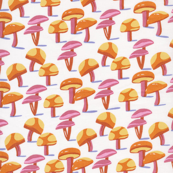 Mushrooms - Comforts of Home - Tara Reed - Cloud 9 Fabrics - Poplin
