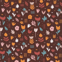 Flower Bed - Jungle Dreams - Beck Ng - Cloud 9 Fabrics - Poplin