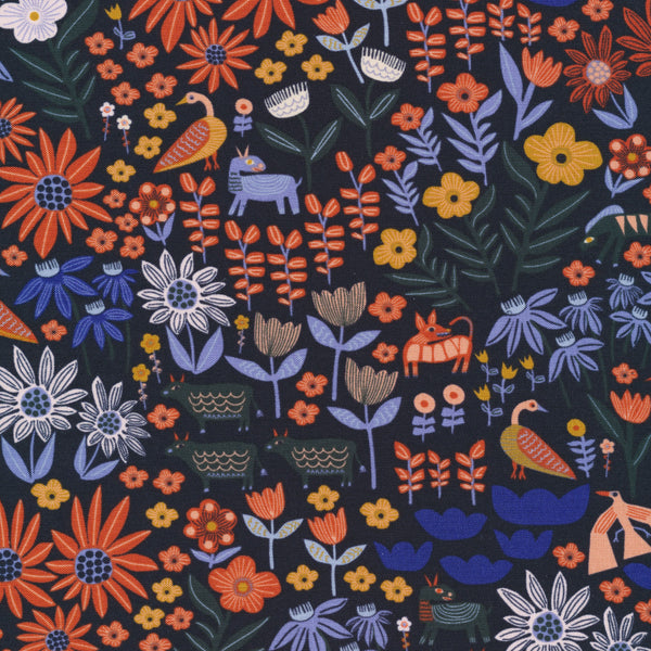 Folklore Prairie - Furrow - Leah Duncan - Cloud 9 Fabrics - Poplin