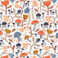 Flora Smiles - Idea Garden - Meenal Patel - Cloud 9 Fabrics - Poplin