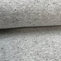 Cotton Jersey MELANGE - European Import - Oeko-Tex® - Grey
