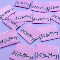 "JUST LIKE MOMMY" Woven Label Pack - Sew Anonymous