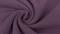 European Jacquard Heavy Sweat/Fleece - Oeko-Tex® - Purple Sage