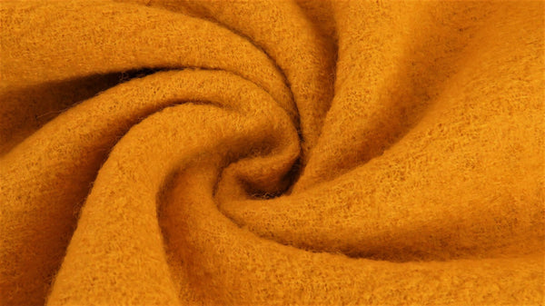 Boiled 100% Wool - Ochre Yellow