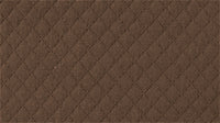 Quilted Double-Sided Cotton Jersey - European Import - Oeko-Tex® - Dark Brown
