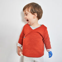 Dublin Cardigan or Dress Sewing Pattern - Baby 1M/4Y - Ikatee