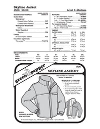 Adult’s Skyline Jacket Pattern - 506 - The Green Pepper Patterns