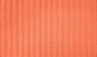 Striped Jacquard Cotton Jersey - European Import - Oeko-Tex® - Coral