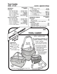 Tool Caddy Pattern - 556 - The Green Pepper Patterns