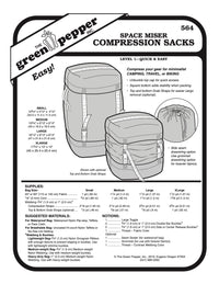 Space Miser Compression Sacks - 564 - The Green Pepper Patterns