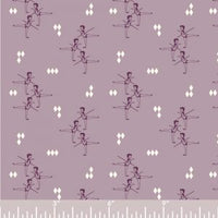 Arabesque - Lavender - Piroulette - Arleen Hillier - Birch Fabrics - Poplin
