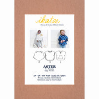 Aster Ponchos Sewing Pattern - Kids 3/12Y - Ikatee