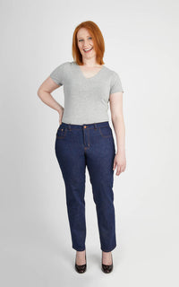 Ames Jeans Paper Pattern - Cashmerette