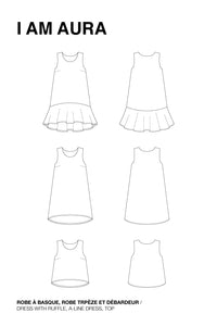 I am AURA - A-Line Dress / Top Pattern -  I AM PATTERNS