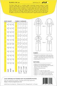 Blanca Flight Suit Pattern - Closet Core Patterns