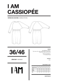 I am CASSIOPEE - Dress Pattern -  I AM PATTERNS