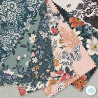 Rosie - Flora - Cassidy Demkov - Organic Cotton - Cloud 9 Fabrics
