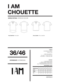I am CHOUETTE - Polo Shirt + Bodysuit Pattern -  I AM PATTERNS