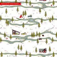 Camp Holiday Main - Camp Holiday - Charley Harper -  Birch Fabrics