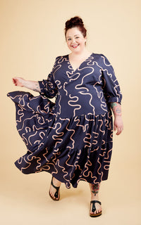 Roseclair Dress Paper Pattern - Cashmerette
